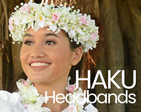 Hawaiian Haku Headbands