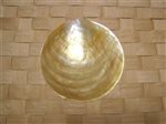 Round Gold Deluxe Big Size Tahitian Shell Ornament