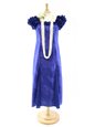 Monstera Royal Ruffle Shoulder Dress