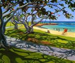 Lynne Domokos-Boyer Magic Island Pathway (Art Print)