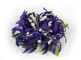Dark Purple Spider Lily Hair Clip 4&quot;x 4.5&quot;