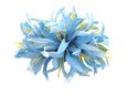 Sky Blue Large Spider Lily Hair Clip 6&quot;