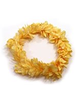 Yellow Kahili Ginger Headband (Haku Lei)