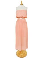 Angels by the Sea Coral Abalone Shell Waist Dress