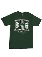 UH UH Big H Forest Green Men's Hawaiian T-Shirt