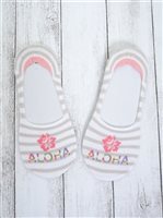Aloha Hibiscus  Women's Hawaiian Socks