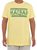 HIC Kahua Yellow Men's Hawaiian T-Shirt