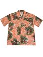 Ky&#39;s Tiki Hut Orange Men&#39;s Hawaiian Shirt