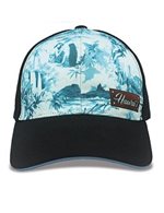 Vintage Hawaii Blue Unisex Hawaiian Hat