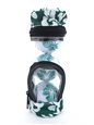 Hibiscus  Green Floral Golf Ball In Golf Bag