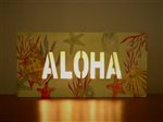 Aloha Wooden Plaque