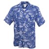 Two Palms Journey to Hawaii Navy Rayon Men&#39;s Hawaiian Shirt
