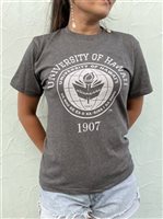 UH ハワイ大学Tシャツ [クラシックシール1907/チャコール/6.2oz]